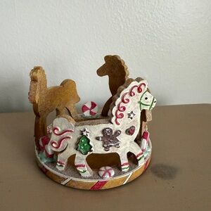 Yankee Candle Festive Carousel Horse candle holder